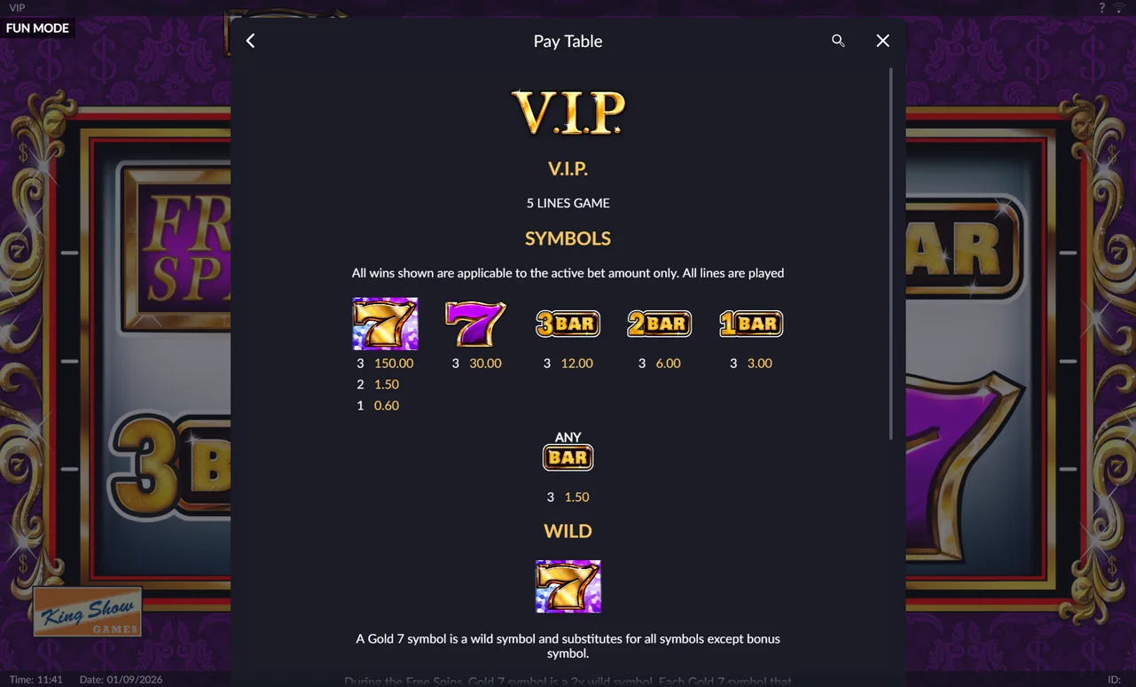 VIP artwork